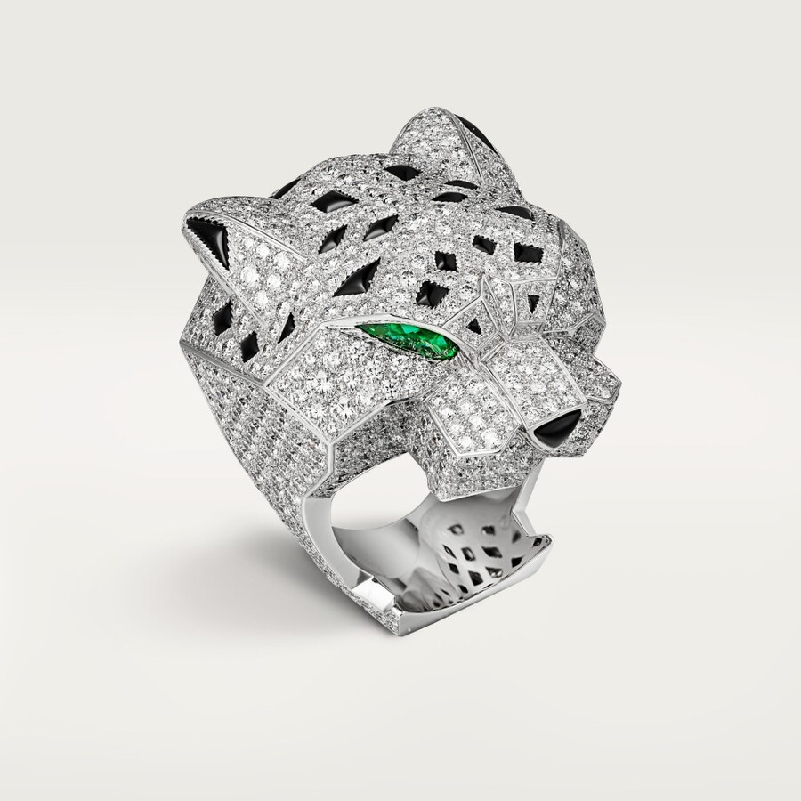 anello cartier panthère pavé