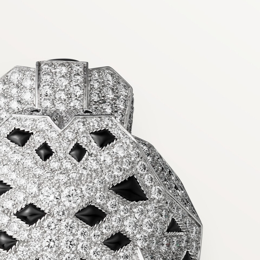 anello cartier panthère pavé