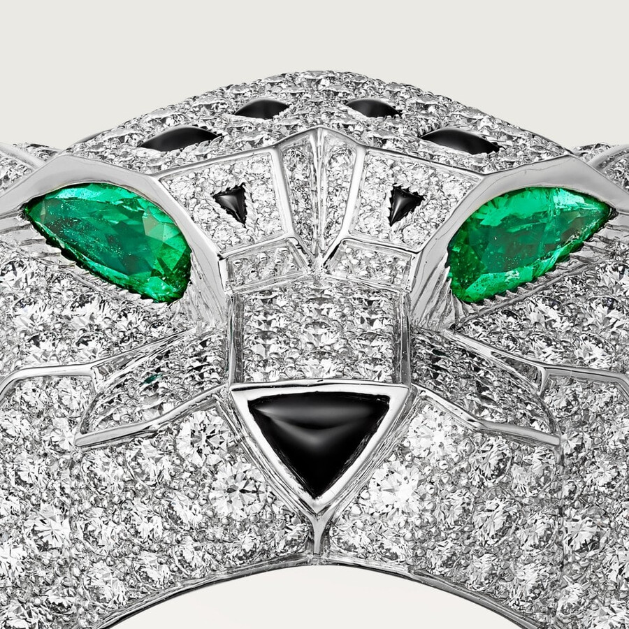 anello cartier panthère pavé