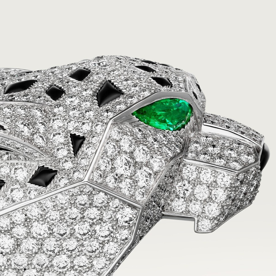 anello cartier panthère pavé