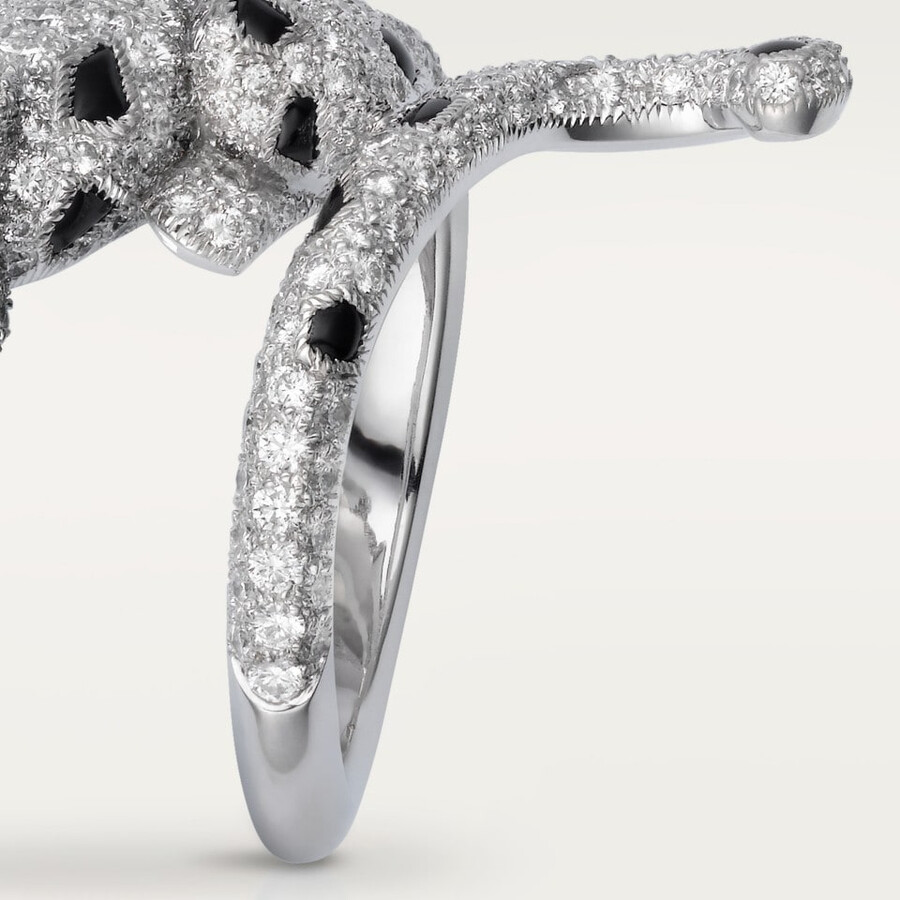 anello cartier panthère pavé