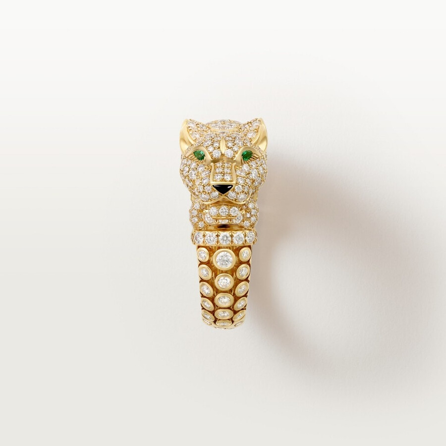 anello cartier panthère pavé