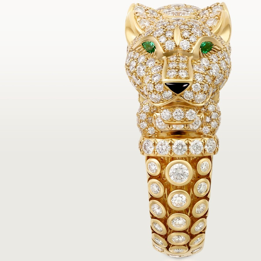 anello cartier panthère pavé