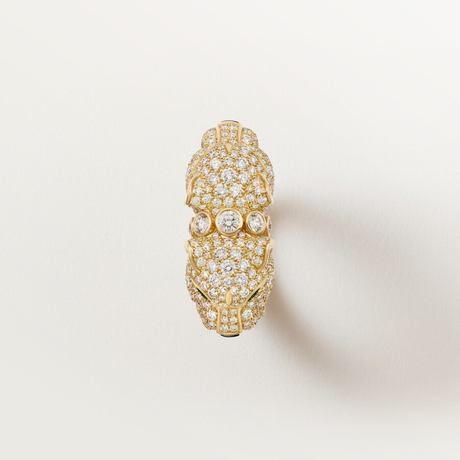 anello cartier panthère pavé