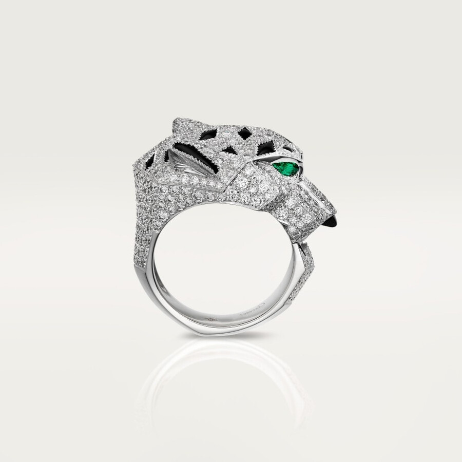 anello cartier panthère pavé