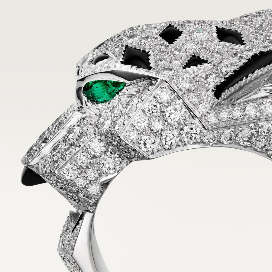 anello cartier panthère pavé