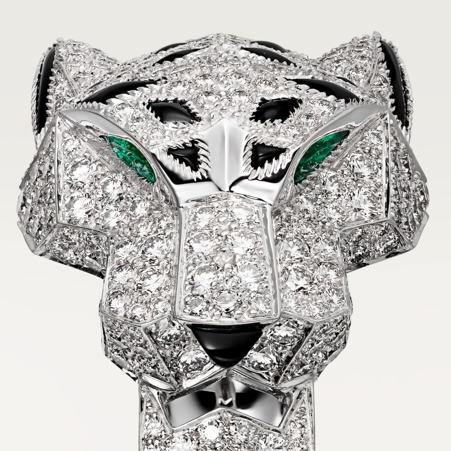 anello cartier panthère pavé