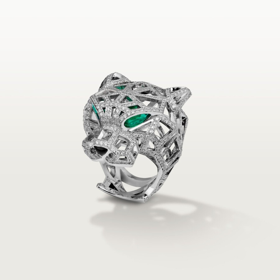 anello cartier panthère pavé
