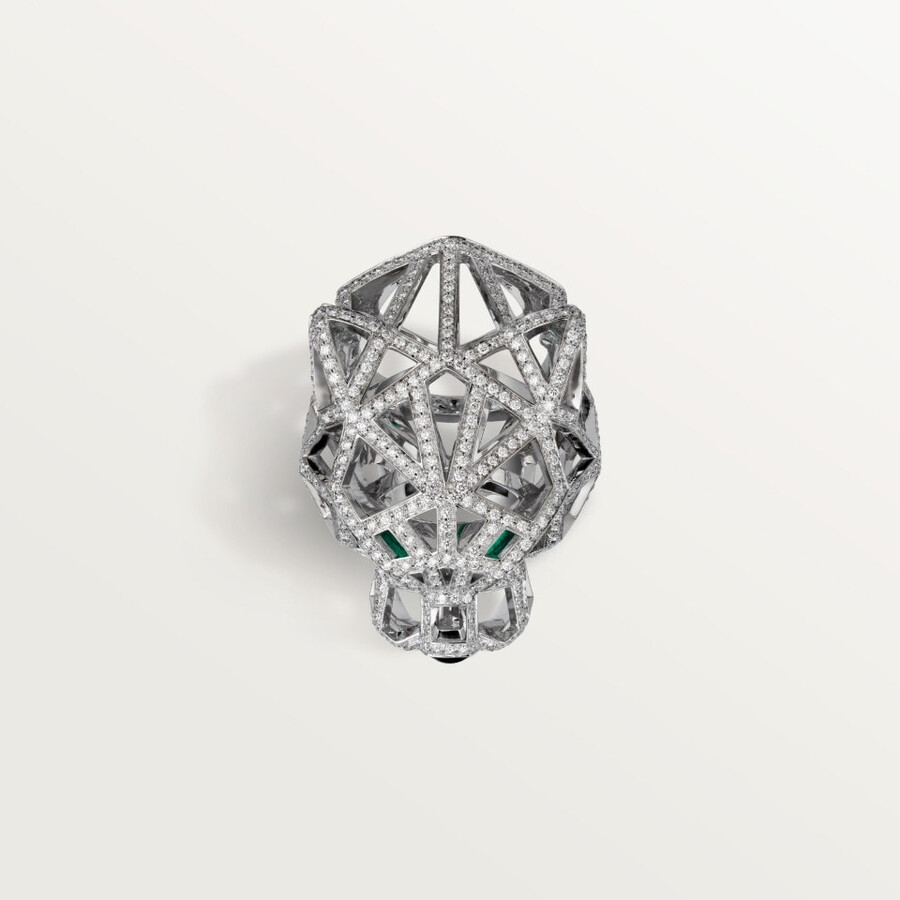 anello cartier panthère pavé