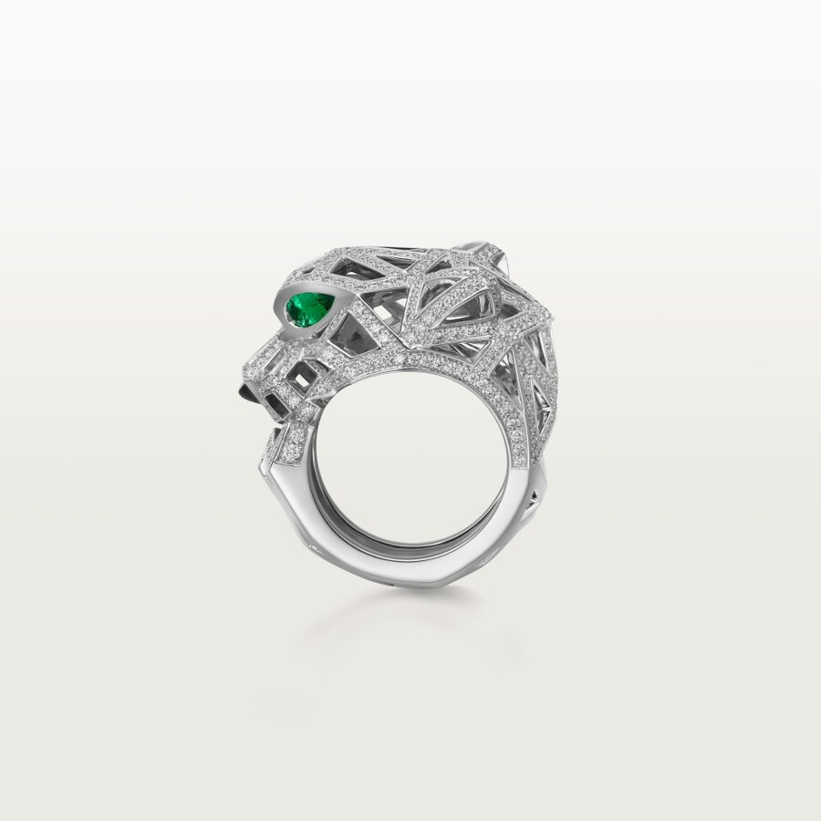 anello cartier panthère pavé