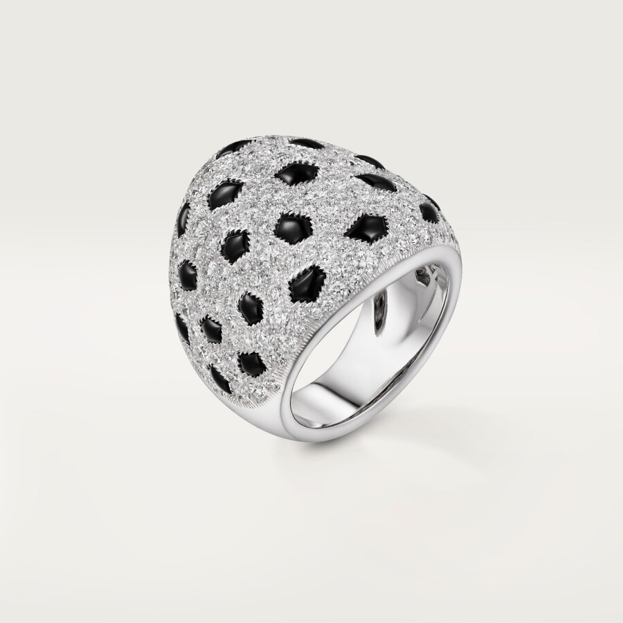 anello cartier panthère pavé