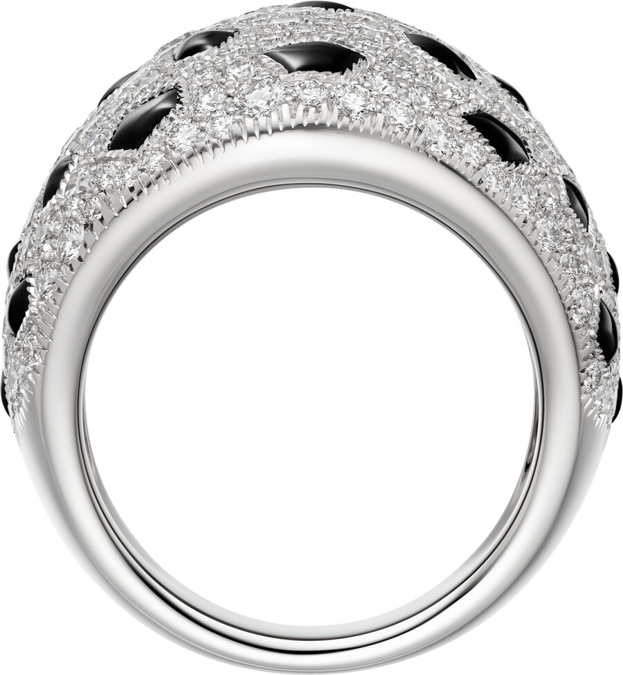 anello cartier panthère pavé
