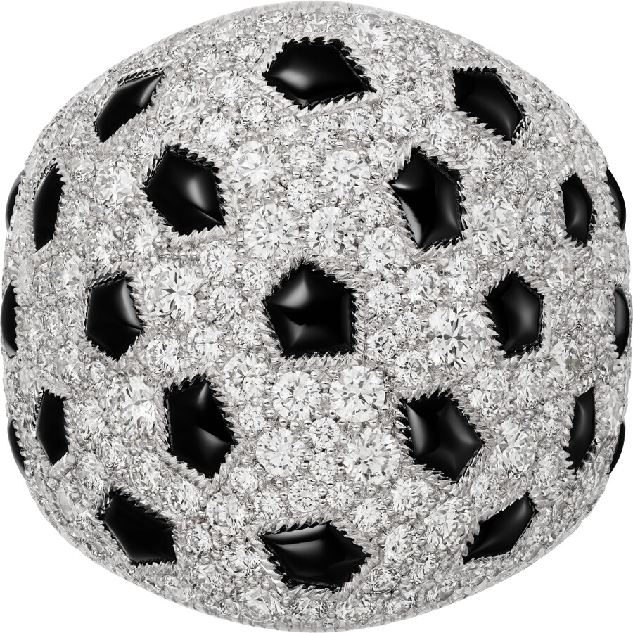 anello cartier panthère pavé