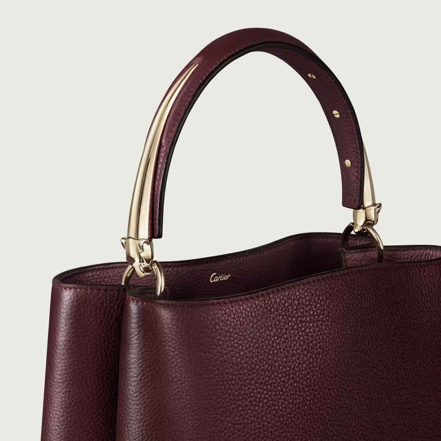 borsa con manico modello piccolo panther double