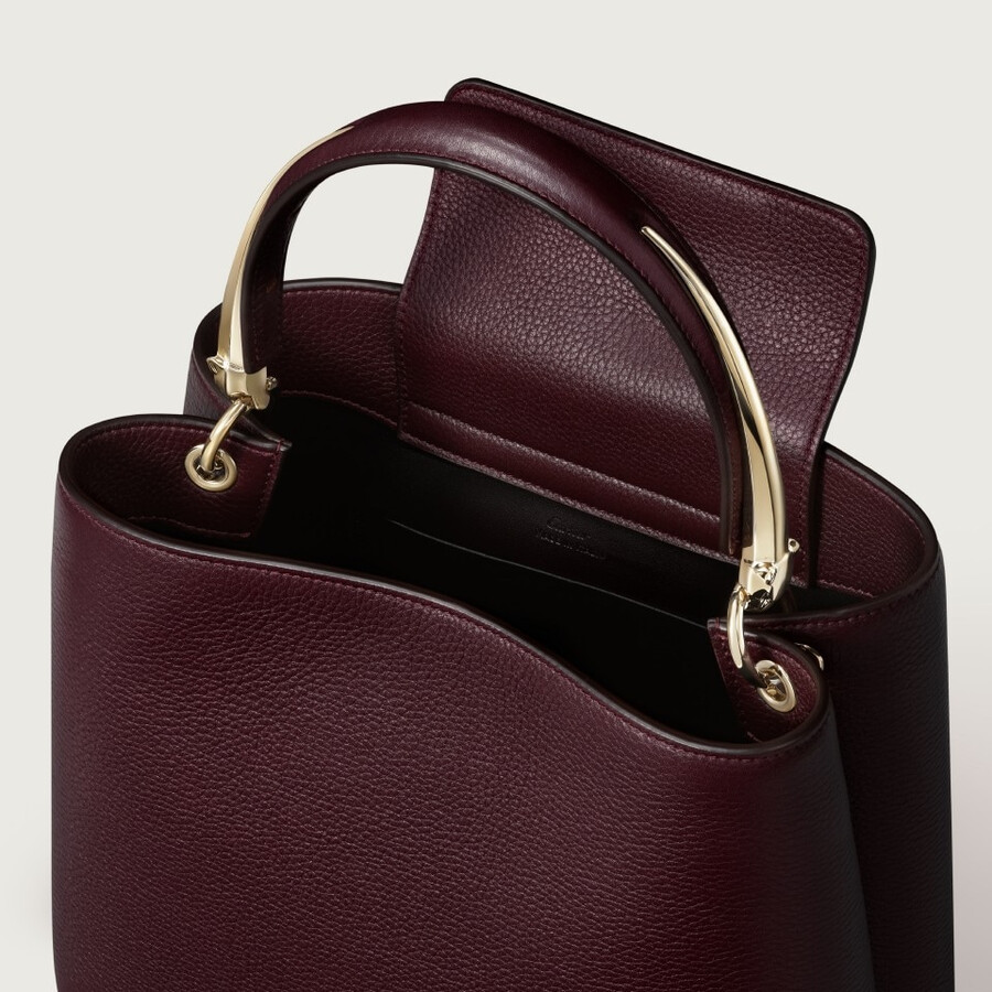 borsa con manico modello piccolo panther double
