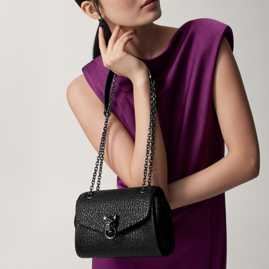 mini borsa pantera grafica