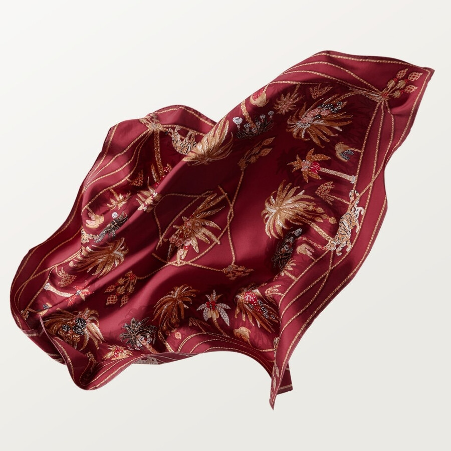 90 sciarpa gioielli palme