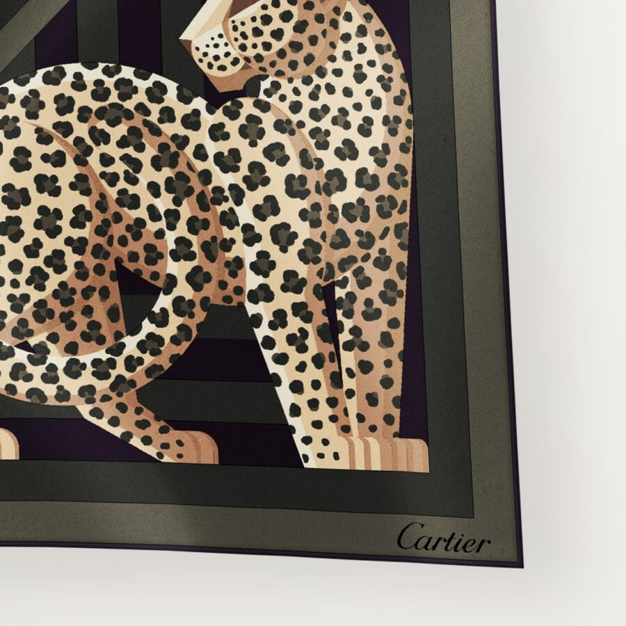 sciarpa 90 panthère illusion