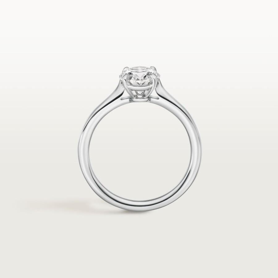 solitario del 1895 diamante taglio ovale