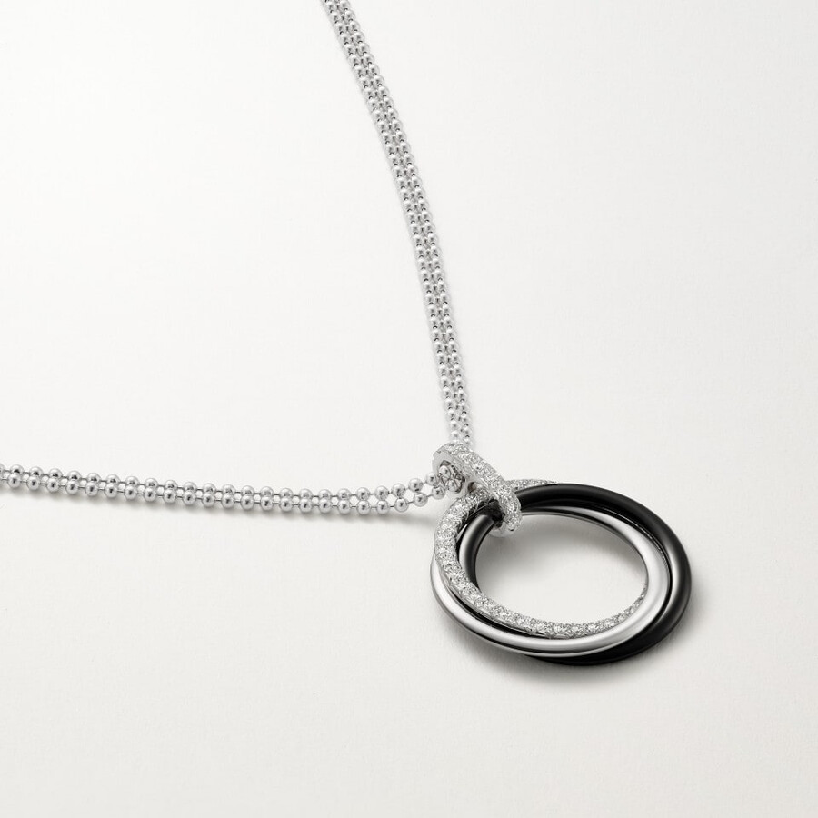 ciondolo trinity ceramica diamanti
