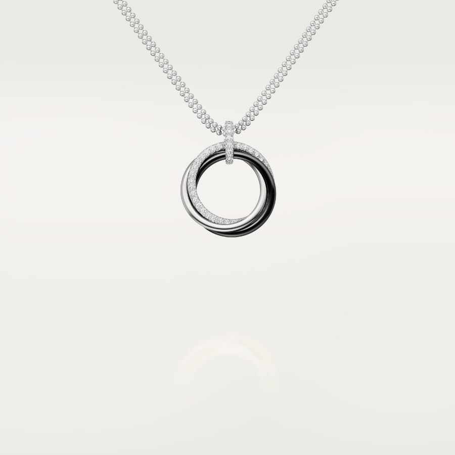 ciondolo trinity ceramica diamanti