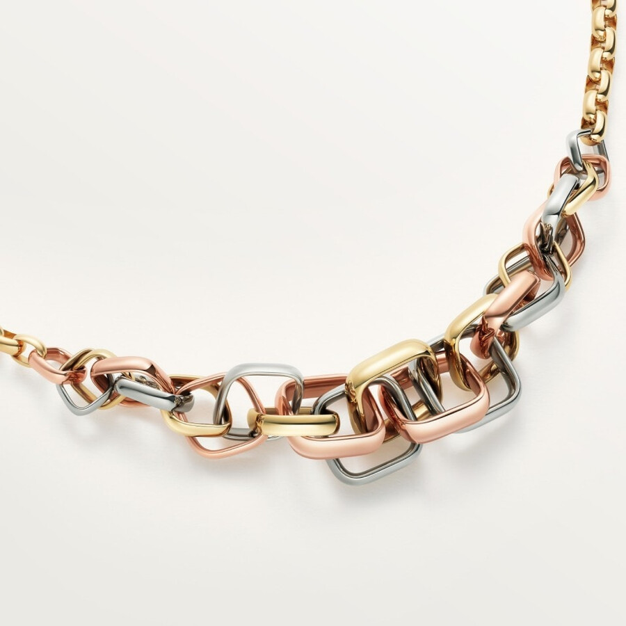 collana trinity a forma di cuscino modello medio
