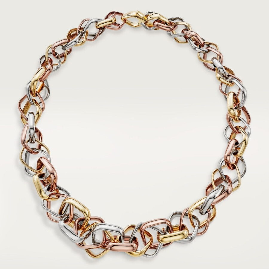 collana trinity a forma di cuscino modello extra-large