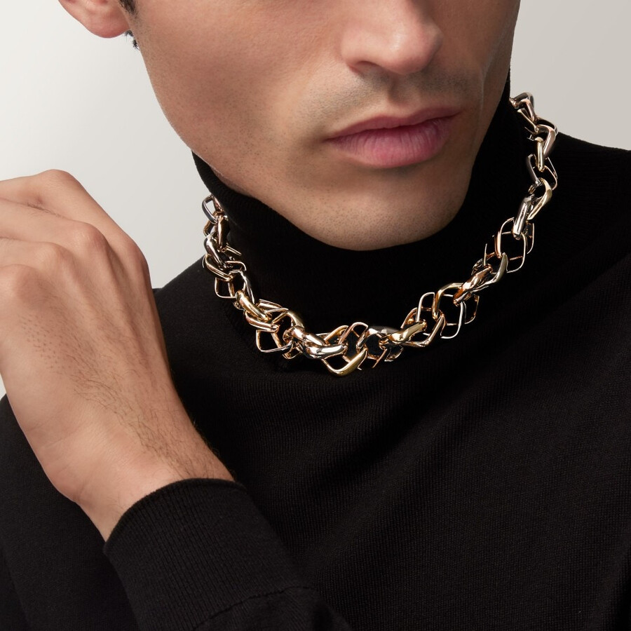 collana trinity a forma di cuscino modello extra-large
