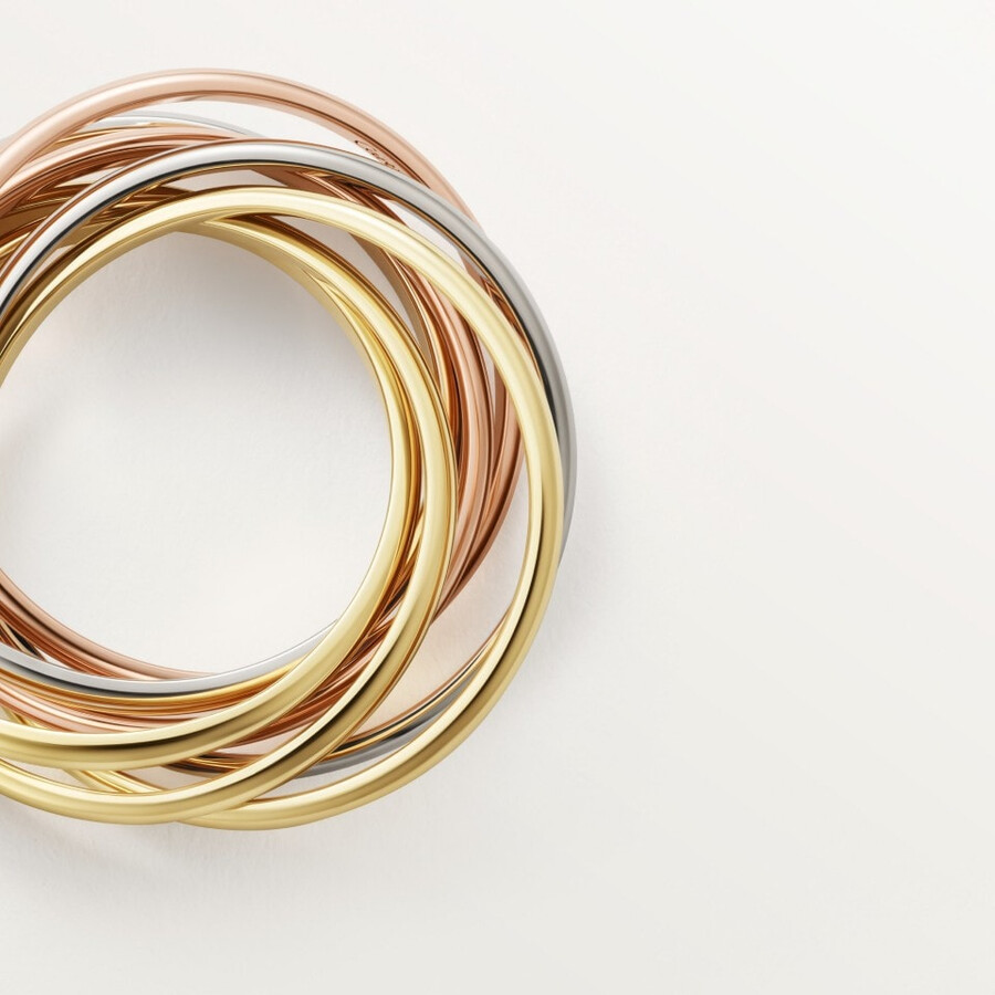 anello trinity sette file