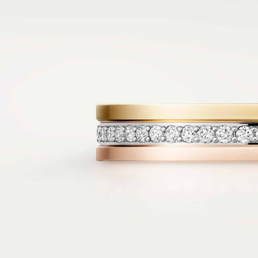 fede nuziale vendome louis cartier larghezza 35 mm pavé